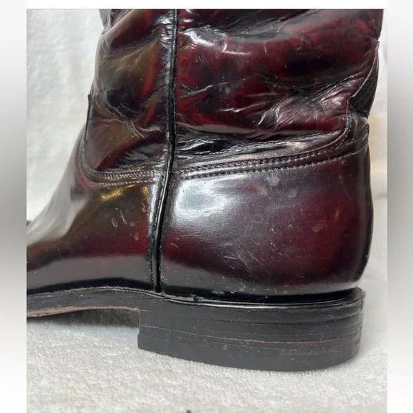 Lucchese Cherry Ref Leather Cowboy Boots - Men’s - Picture 12 of 16